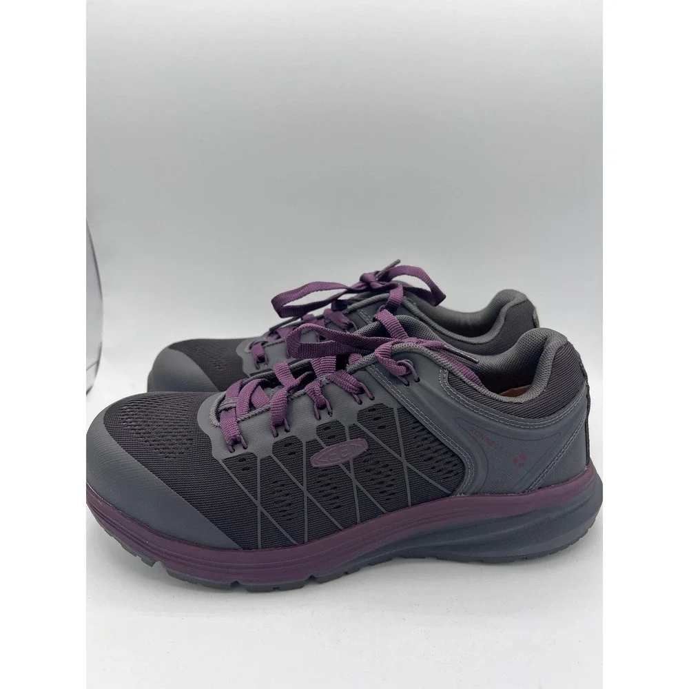 NIB Keen Vista Energy Women's Carbon Fiber Toe Shoe Gray/Purple US Size 9.5M